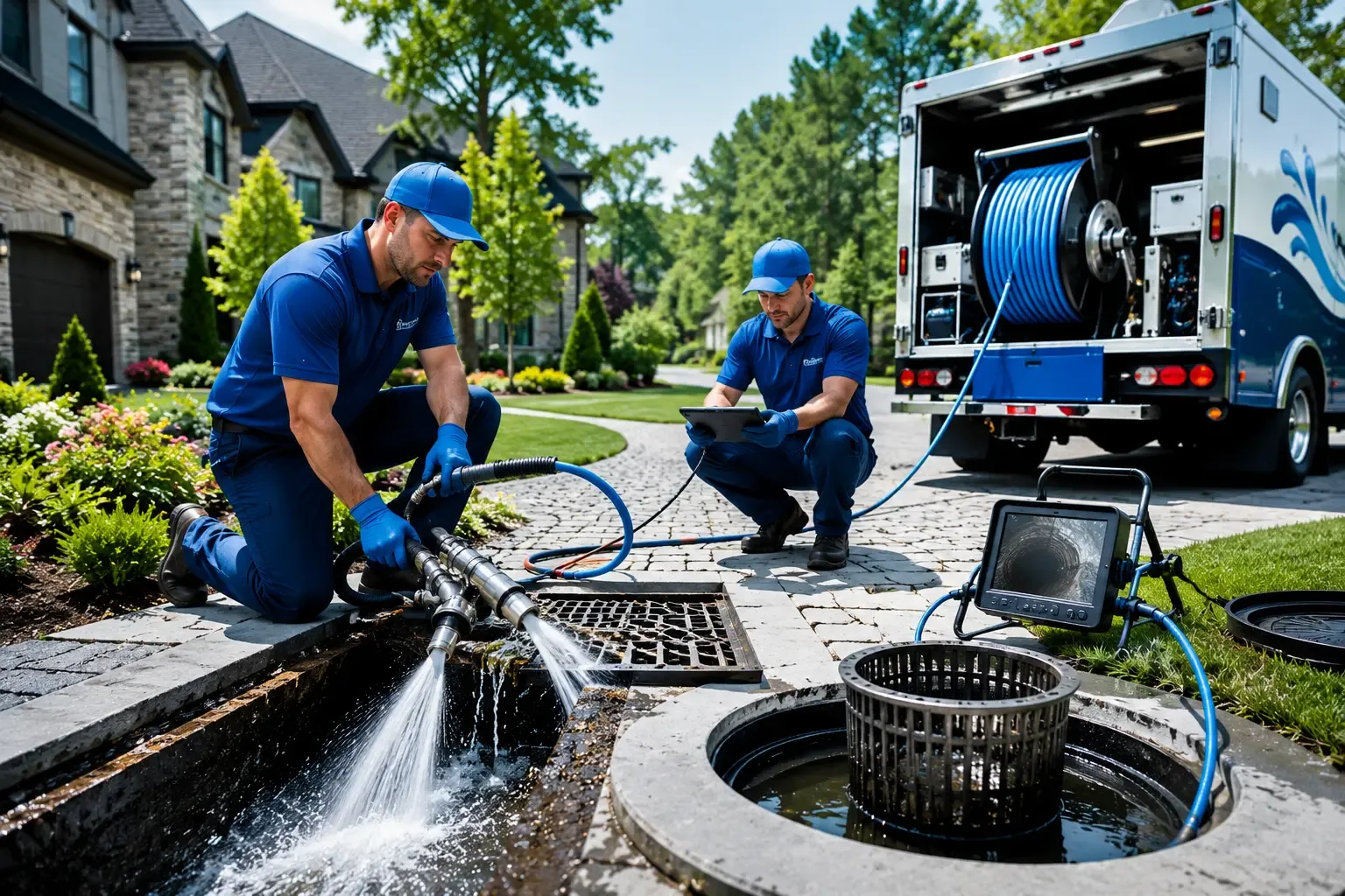 Local outdoor drain cleaning professionals in Wilsonville, IL